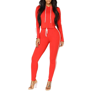 Venta al por mayor de chándales de las mujeres Conjuntos de gimnasio Mujeres Chándal Conjunto Fitness Top de manga larga y Jogger Set para las mujeres - Product Image 5