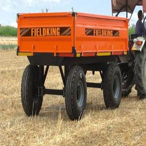 Remolque de granja económico a la venta Remolque de transporte de granja de carga pesada de alta capacidad Opción de entrega rápida disponible - Product Image 4