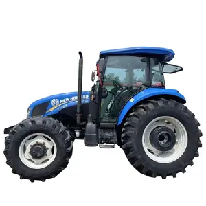 100% Original high quality New holland 90hp 110hp 120hp farming used tractors for sale online at factory good price withshipping
