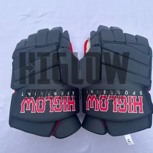 Gants de hockey sur glace HI-GLOW SPORTS INTERNATIONAL 2024 de haute qualité, légers, durables, fermeture à pression, meilleur style, toutes tailles - Product Image 4