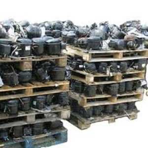 Compresor de Refrigerador Usado, Chatarra de Metal Pesado, Compresor de Cobre y Hierro, Residuos de Compresores - Product Image 1