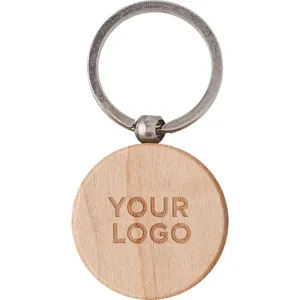 Portachiavi Personalizzato in Legno per Promozioni - Product Image 2