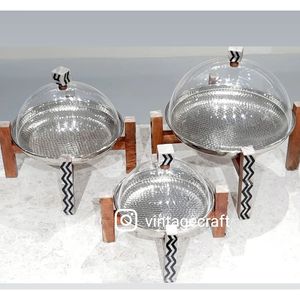 Madera Pulida con Incrustaciones de Nácar, Servidor de Chocolate Ecológico con Diseño de Animal, Regalo Tradicional de Ramadán - Product Image 4