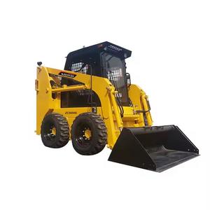 Top vente Mini chargeuse compacte 1000KG nouveau moteur CE utilisé 4x4 roues motrices vente au détail engins de terrassement godet chargeuse compacte - Product Image 5