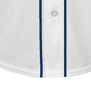 Vente en gros de haute qualité Jeunes Meilleurs designs Hommes Bouton par sublimation Pas Cher Impression personnalisée Maillots de baseball Ensemble d'uniformes de baseball - Product Image 6