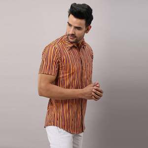 Men's Fashion Casual Long Sleeve Cotton Poplin <b>Shirt</b>-100% Breathable - Product Image 4