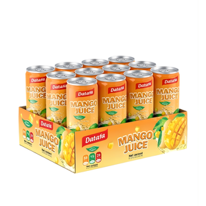 น้ำมะม่วงดาต้าฟา OEM/ODM ขนาด 250 มล. แบบมีเนื้อมะม่วงและไม่มีเนื้อมะม่วง น้ำผลไม้สดแท้ - Product Image 5