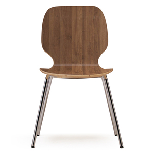 Silla Moderna con Respaldo de Madera Cromada para Barbie SC029 - Product Image 1