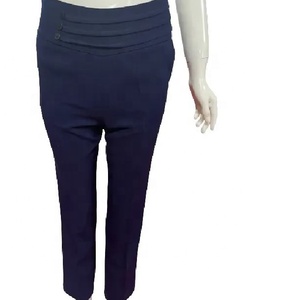 Pantalones de mujer de moda de calidad personalizada al por mayor mejor precio profesional de cintura alta Casual de longitud completa Sexy comodidad mujeres pantalón/pantalón - Product Image 5