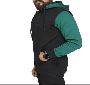 Wholesale Custom Men Winter Fleece Zipper Hoodie <b>Full</b> <b>Zip</b> <b>Sweatshirt</b> Sports Casual Hooded Jacket Gym Training Streetwear Hoodies - Product Image 3