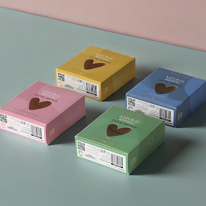 Mẫu Miễn Phí Cung Cấp Bao Bì Hộp Thiết Kế Hộp Xà Phòng Dày Tuck Hộp Với Vàng Biểu Tượng Tùy Chỉnh Giá Rẻ Giá Gói Sơn Móng Tay Dầu - Product Image 1