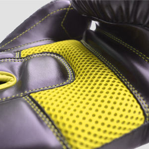 Gants de boxe professionnels en cuir véritable évacuation de l'humidité crochet boucle fermeture Sparring formation Kickboxing Muaythai MMA - Product Image 6