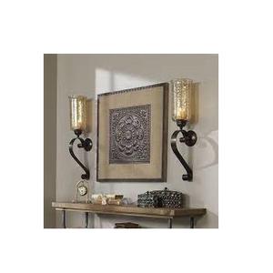 Factory Sales Metal <b>Lighting</b> Indoor Wall Mounted Candle <b>Sconce</b> Wedding Decoration Metal Candle Holder for Walls - Product Image 2