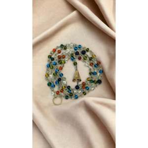 Bohemian Beaded Curtain with Jingle Bells for Wedding Hanging Decorations - Product Image 2