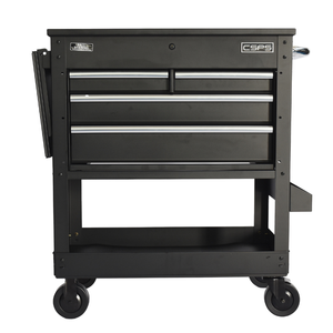 Chariot utilitaire 84cm-Chariot à 4 tiroirs Boîte à outils roulante d'entrepôt en acier enduit de poudre de bonne qualité pour l'industrie de garage de mécanicien - Product Image 3