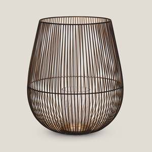 Wholesale Popular Large Metal Candle Holder <b>Lantern</b> Jars Set Black Gold Glass Home Christmas Table Garden Occasions Decorations - Product Image 5