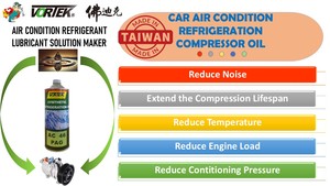 Aceite de compresor VORTEK PAG, lubricante automotriz, antidesgaste, viscosidad de 1 litro, grado 46, compatible con refrigerantes R12/ - Product Image 6