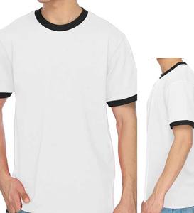 Camiseta de lona personalizada Bella con tu imagen para hombres, camisetas Ringer para mujeres - Product Image 4