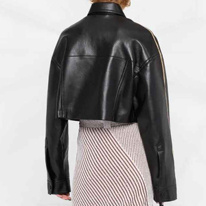 2025 saison d'hiver nouvelle conception personnalisée peau de mouton crue respirant veste imperméable en gros pas cher prix Street Wear - Product Image 6