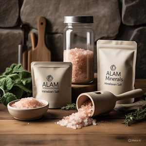 เกลือหิมาลายันสีชมพูออร์แกนิกสำหรับทำอาหารวิตามินและแร่ธาตุที่ซับซ้อน - Product Image 1