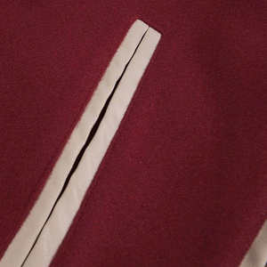 แจ็คเก็ตวาร์ซิตี้แบบสั่งทำ OEM ดีไซน์ใหม่ล่าสุด ขายดีที่สุด เสื้อผ้าแฟชั่นสำหรับผู้ชาย - Product Image 4