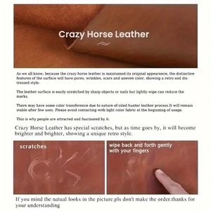 Mochila para portátil de cuero genuino 100% Vintage hecha a mano, cierre de cremallera, accesorios de viaje ligeros impermeables para hombres y mujeres - Product Image 4