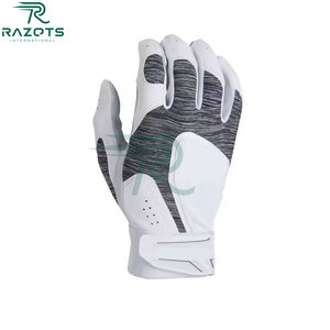 Guantes de Bateo de Béisbol Razorts International, de Cuero, Transpirables, Duraderos, para Entrenamiento de Adultos, Tamaño y Color Personalizables - Product Image 4