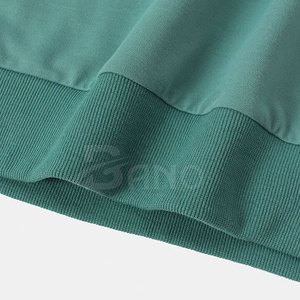 Sudadera de algodón 100% de alta calidad para hombre más vendida, en blanco personalizado con estampado sólido, alta transpirabilidad para la temporada de otoño - Product Image 5