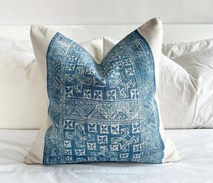 \ Decorative Light Weight Throw <b>Pillows</b> With Double Color Printed Cushions Stylish 100% Cotton - Product Image 2