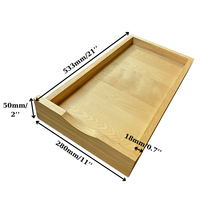Organisateur de Boîte de Tiroir en Bois Massif Sur Mesure pour Meubles de Cuisine et Rangement de Couverts – OEM Disponible – Fabriqué au Vietnam