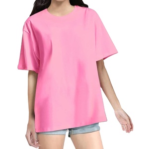 T-shirt décontracté ample pour femme en coton 100 % biologique et écologique, manches courtes, collection été, MADE BY HAIDIIII SPORTS 2026 - Product Image 1