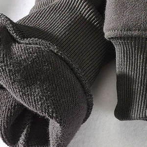 Sudadera con media cremallera de algodón de alta calidad para hombre OEM ODM personalizado de fábrica patrón sólido con capucha cuello falso sudaderas con cremallera para otoño - Product Image 6