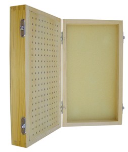 Boîte à bijoux en bois de haute qualité, 100 trous, pour la fabrication de bijoux, vente en gros, prix le plus bas, meilleur produit pour la fabrication de bijoux - Product Image 2