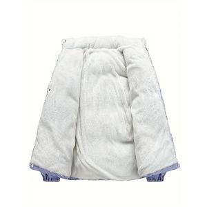 Vente en gros manteau d'hiver extérieur couleur unie de haute qualité veste chaude pour hommes imperméable coupe-vent chauffante - Product Image 3