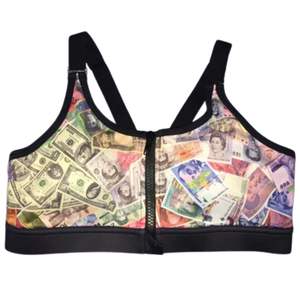 Sujetador Deportivo con Cierre Frontal para Mujer, Soporte Medio, Ajuste Elástico, Ropa Deportiva, Top de Entrenamiento para Gimnasio - Product Image 2