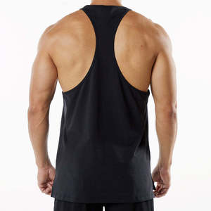 Débardeurs athlétiques 100% coton pour hommes XL vêtements de fitness tricotés respirants pour la gym - Product Image 3