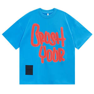 Camiseta de Lujo Unisex de Alta Calidad con Logotipo Personalizado, Talla Grande, 180g, 100% Algodón, 3D - Product Image 5