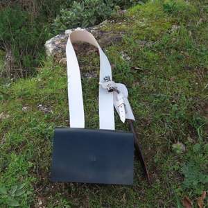 Reproducción de Bolsa de Cartuchos de Cuero Británica del Siglo XVIII, Blanca, para Cinturón Cruzado de Cuero, Tejido de Lana de Oveja Histórico para Invierno - Product Image 4