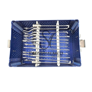 Nội soi khớp kẹp 12-mảnh Bộ đầu gối phẫu thuật Hướng dẫn sử dụng chỉnh hình dụng cụ phẫu thuật y tế cấp thép không gỉ - Product Image 4