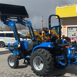 Tracteur LS MT242 H le plus vendu avec chargeur et pelle rétrocaveuse - Product Image 6