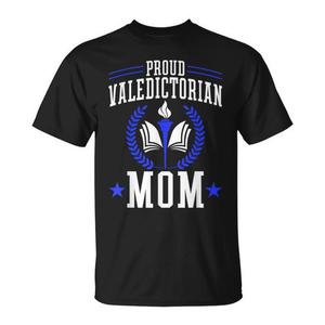 T-shirt per la mamma della valedictorian 2025: Orgogliosa mamma della classe del 2025 per il giorno della laurea - Product Image 1