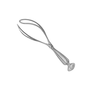 Fórceps Obstétricos Barnes Neville de Acero Inoxidable de Primera Calidad, 15.5 con Mango de Tracción Axial, Certificado CE - Product Image 3