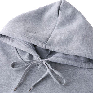 Sudaderas con capucha de hombre de gran tamaño personalizadas al por mayor, ropa de calle de tendencia con estampado y logotipo de algodón y poliéster - Product Image 3