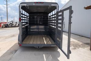 Remorque à bétail neuve et économique, remorque pour chevaux 2026 S&S Dura Line Silver Trim 6x16 à double essieu, galvanisée à chaud, modèle RHS - Product Image 6