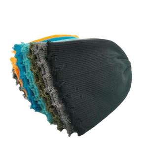Gorros de Punto Jacquard al por Mayor con Logotipo Personalizado, Gorros Holgados Desgastados, Gorros de Esquí Cálidos, Gorros de Calavera - Product Image 6