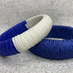 Mode féminine forme ronde fleur conception résine bracelets transparents prix de gros - Product Image 3