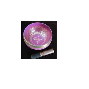 Cuencos de canto brillantes, diseño de Metal de latón, hechos a mano, tazones de Metal tibetanos pintados para meditación, cantar - Product Image 2