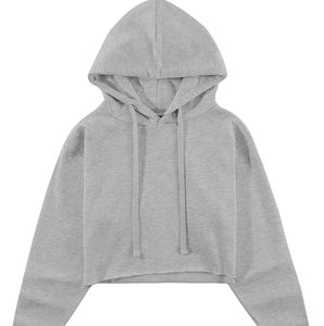 Lo último de 2025, sudaderas con capucha cortas para mujer con estilo, diseño de moda, estampado personalizado, tamaño cómodo, sudaderas con capucha cortas para mujer - Product Image 5