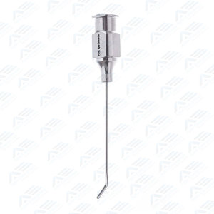 Cánula de inyección Healon, calibre 21, punta de 5mm, instrumento quirúrgico oftálmico para inyección viscoelástica precisa en cirugía ocular - Product Image 5