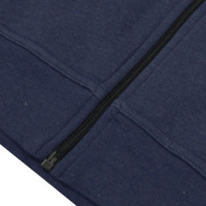 Sudadera con capucha con cremallera personalizada para hombre, ropa deportiva básica de algodón y poliéster, sudadera deportiva de invierno con estampado - Product Image 3